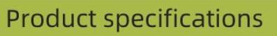 product specifications product specifications