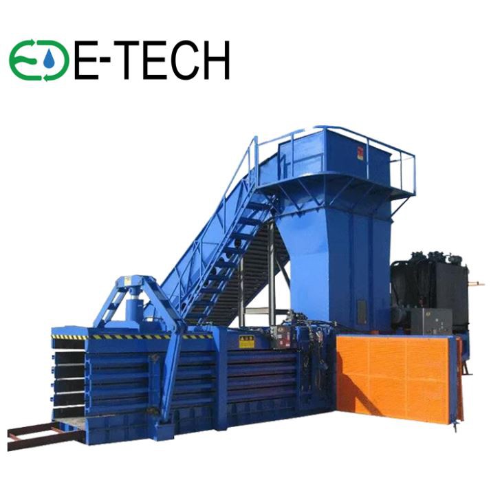 Waste Paper/Auto Tire/Plastic Pet Bottles Baler with Ce