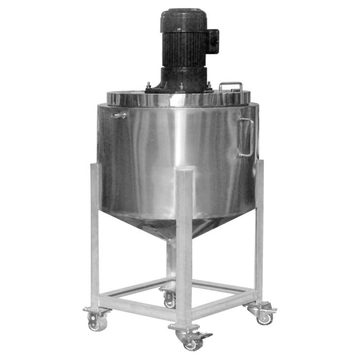 Stainless Steel Syrup Mixing Tank with Scraper Agitator