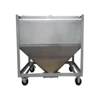 600L moveable powder Storage Tank
