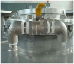 Stainless Steel Cylindrical Storage Tank