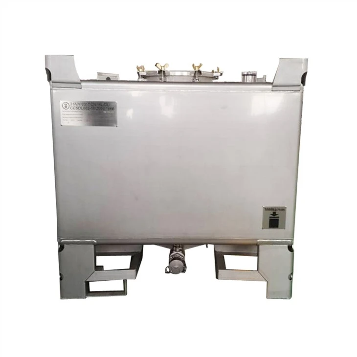 Stainless Steel 304 316L IBC Tote Liquid Tank