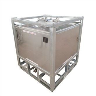 Stainless Steel Tank With Galvanized Frame